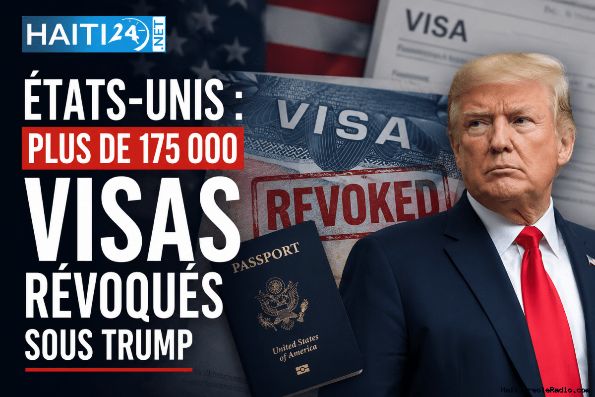 États-Unis : plus de 175 000 visas révoqués sous Trump