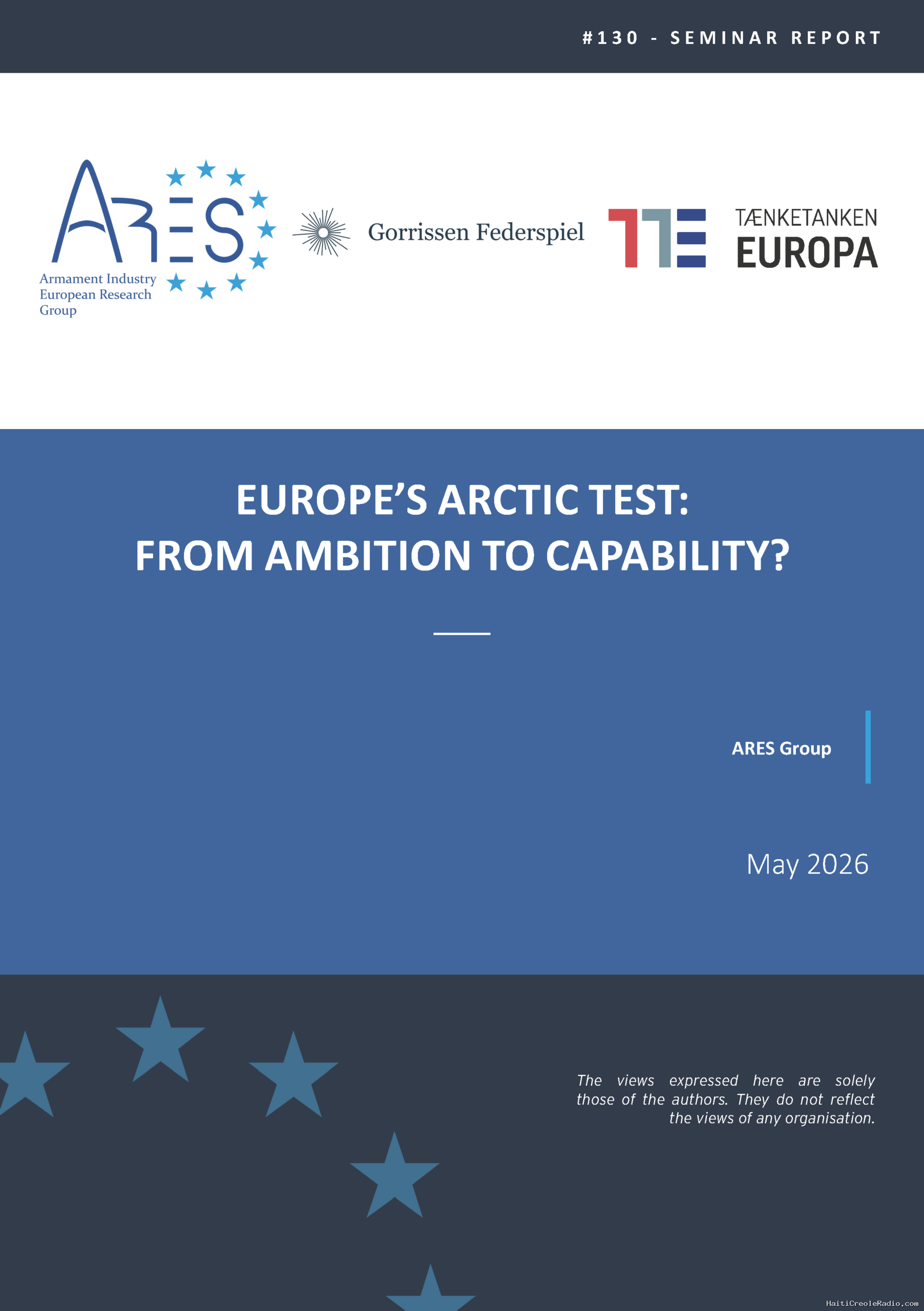 Europe’s Arctic Test: From Ambition To Capability?