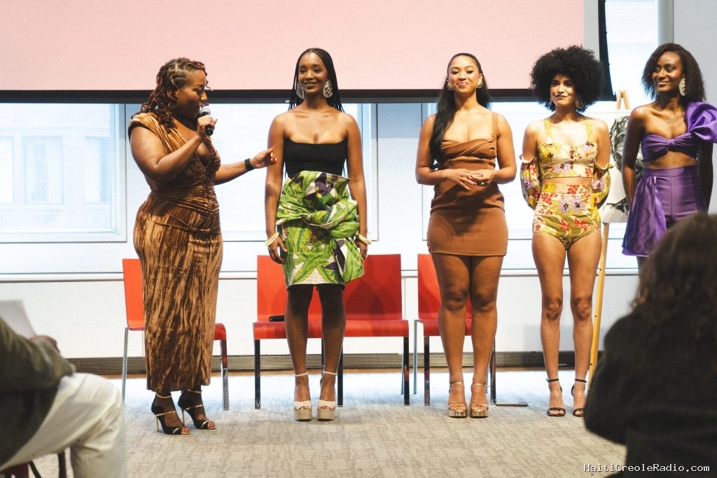 Fashion designer Naika Colas invokes her Haitian ancestry throughout her latest capsule collection