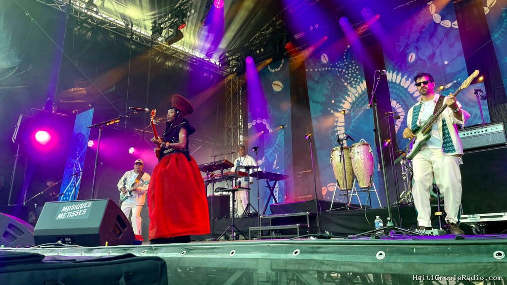 Fatoumata Diawara, Mandé Sila, Christine Zayed et Piers Faccini