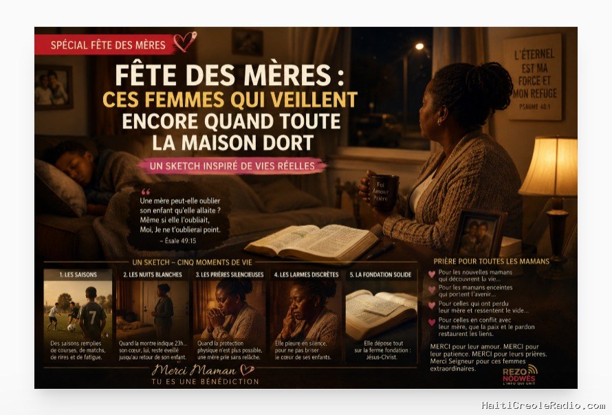 Fête des Mères : ces femmes qui veillent encore quand toute la maison dort