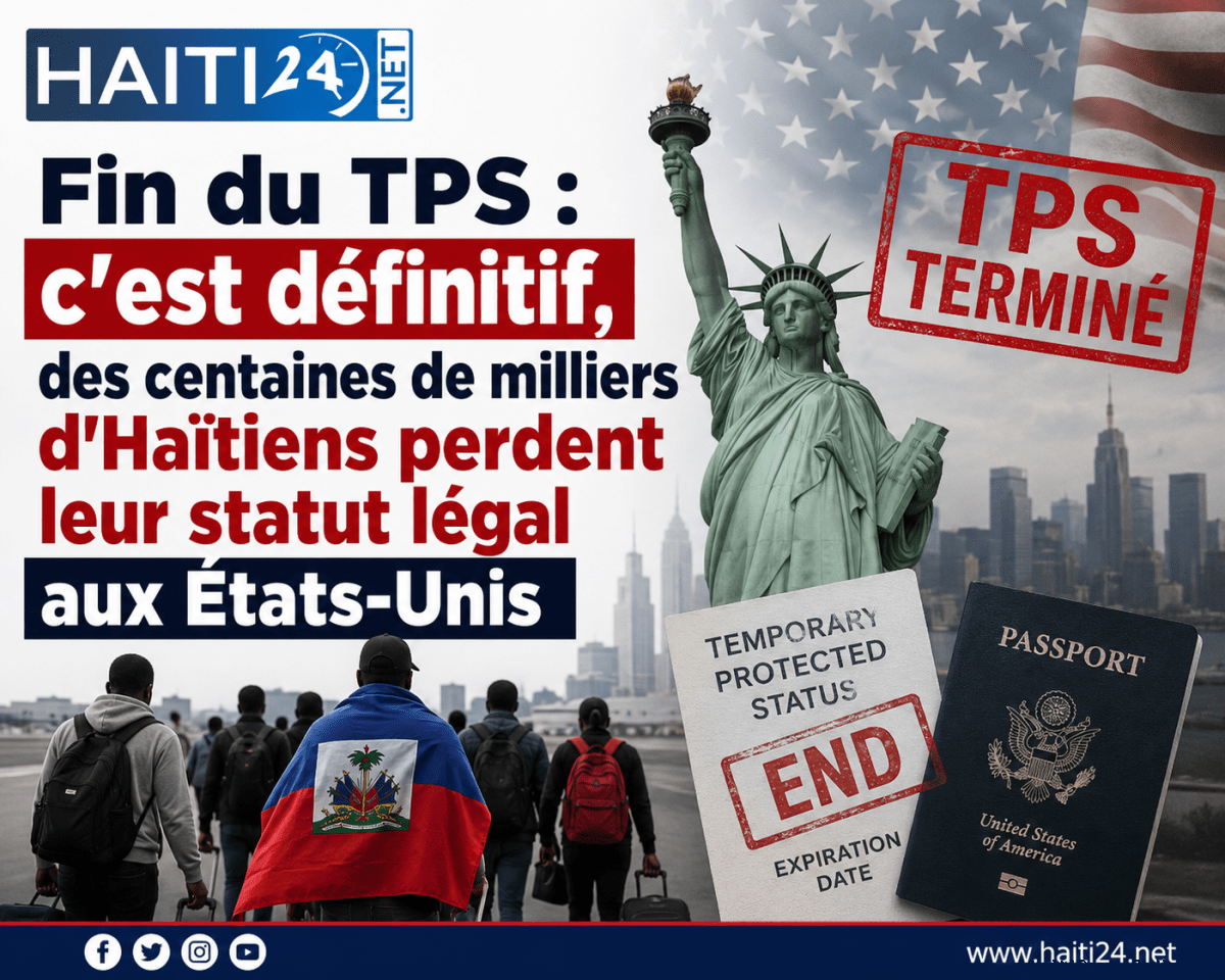 Fin du TPS : c’est définitif, des centaines de milliers d’Haïtiens perdent leur statut légal aux États-Unis