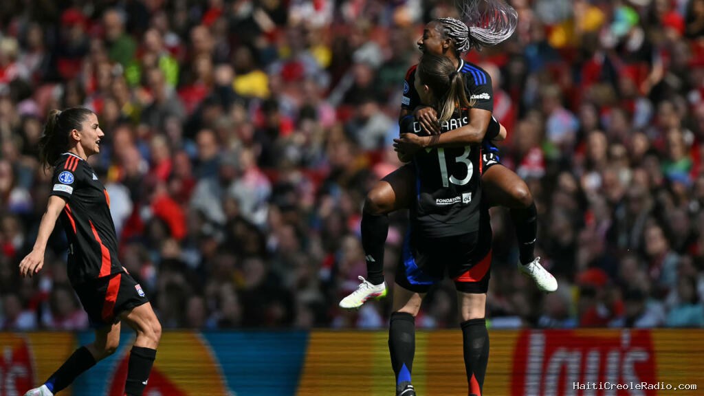 Football féminin : Lyon s'impose ric-rac à Londres face à Arsenal