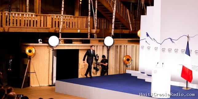 G7 : ce qu’il faut retenir de la conférence de presse d’Emmanuel Macron
