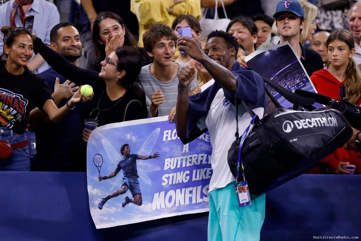 Gaël Monfils passe le premier tour de l’US Open et fête ses 40 ans avec le public new-yorkais