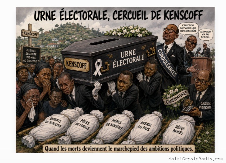 Haiti | 13 DÉCEMBRE — L’équation macabre: au rythme documenté par le BINUH et face à la velléité électorale de Fils-Aimé et de ses alliés, combien de morts encore avant les « élections » ?