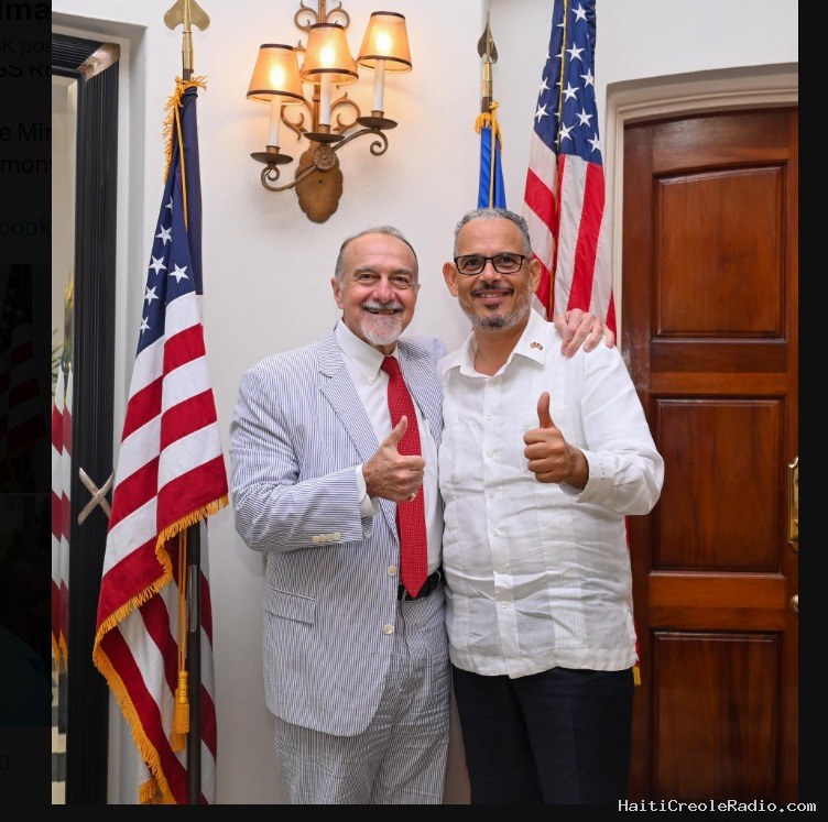 Haïti | 2 juillet 2026 — A la résidence du chargé d’affaires américain, devant Alix Fils-Aimé, Wooster dénonce « la corruption et une cupidité débridée pour l’argent et le pouvoir »
