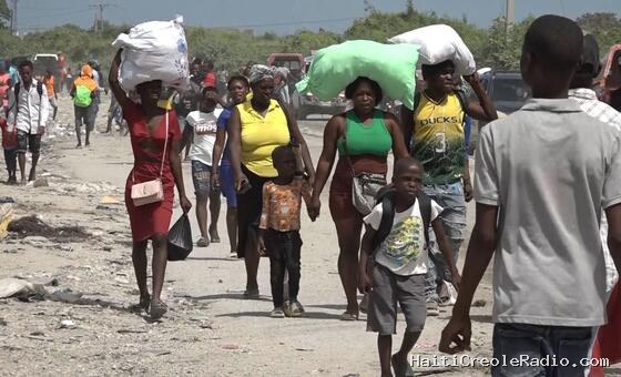 Haïti : 30.000 personnes fuient une nouvelle flambée de violence en une semaine