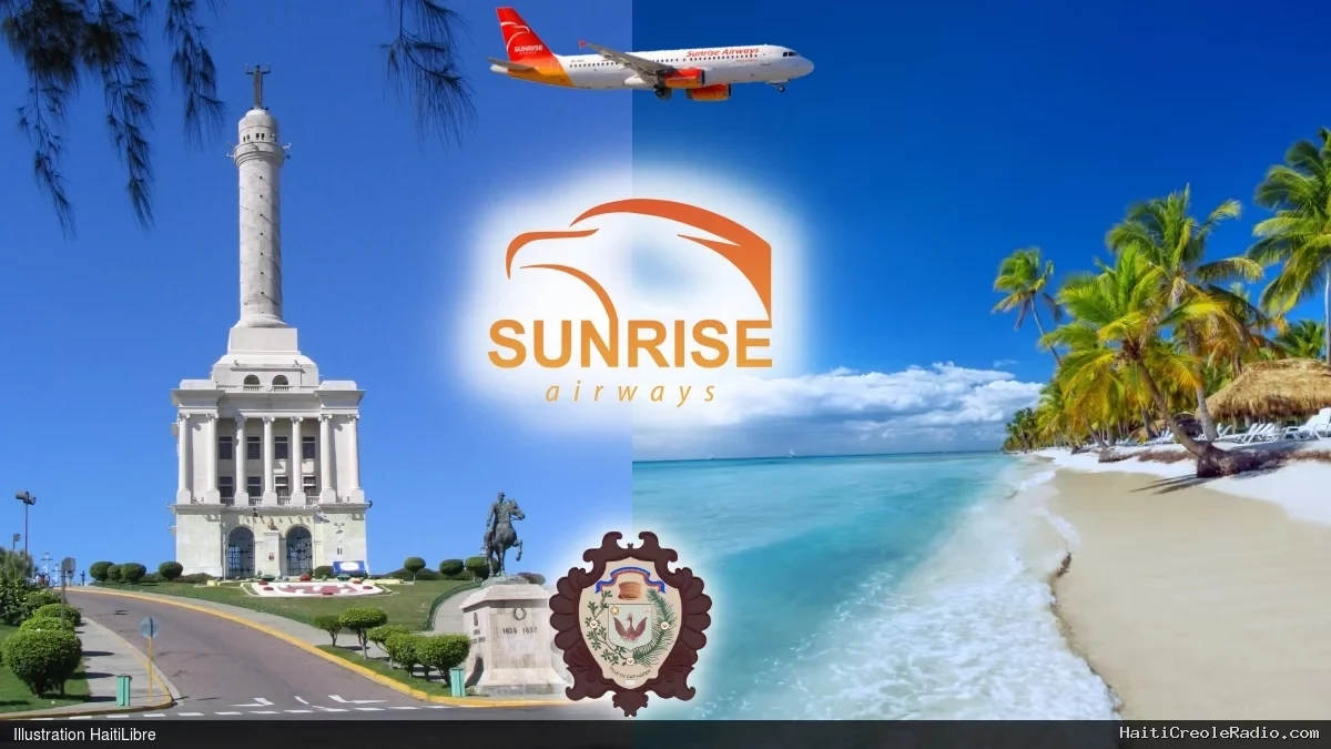 Haïti - Cap Haïtien : Sunrise Airways lance ses vols directs vers Punta Cana et Santiago en République Dominicaine