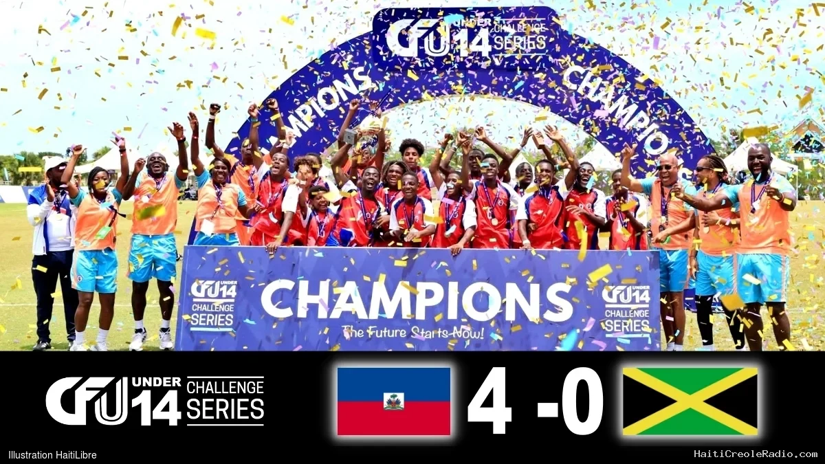 Haïti - CFU Challenge 2026 (U-14) : Haïti Champion des Caraïbes, humilie la Jamaïque [4-0]