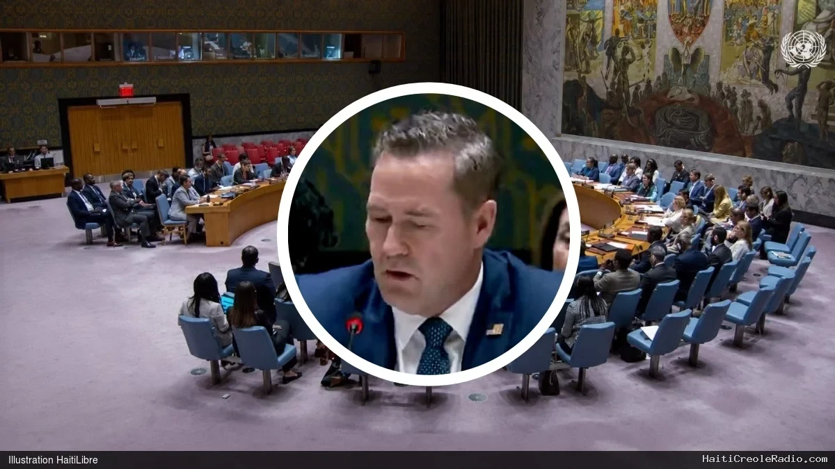 Haïti - Conseil de Sécurité : Discours de l’Ambassadeur américain à l'ONU Mike Waltz