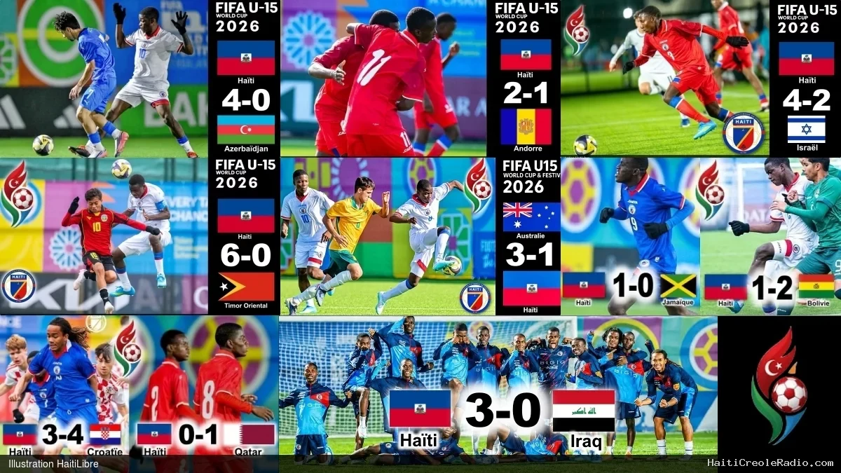 Haïti - Coupe du Monde U-15 FIFA 2026 : Bilan positif pour nos Grenadiers