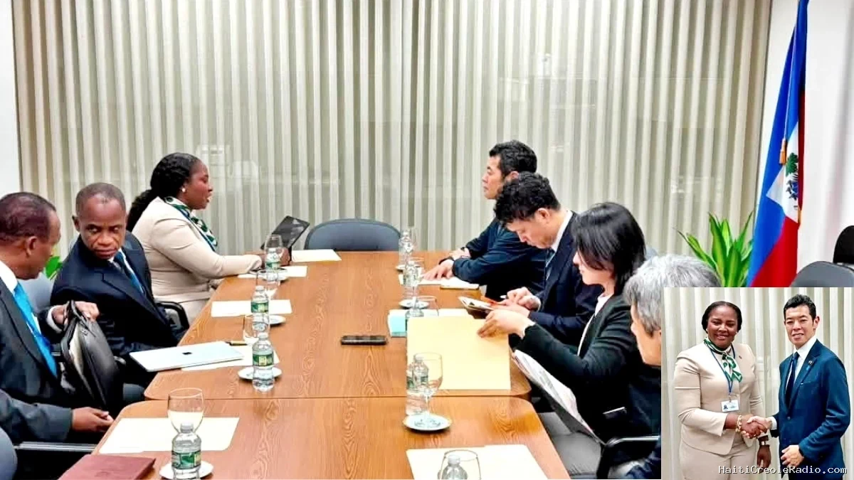 Haïti - Diplomatie : Rencontre bilatérale Haïti / Japon