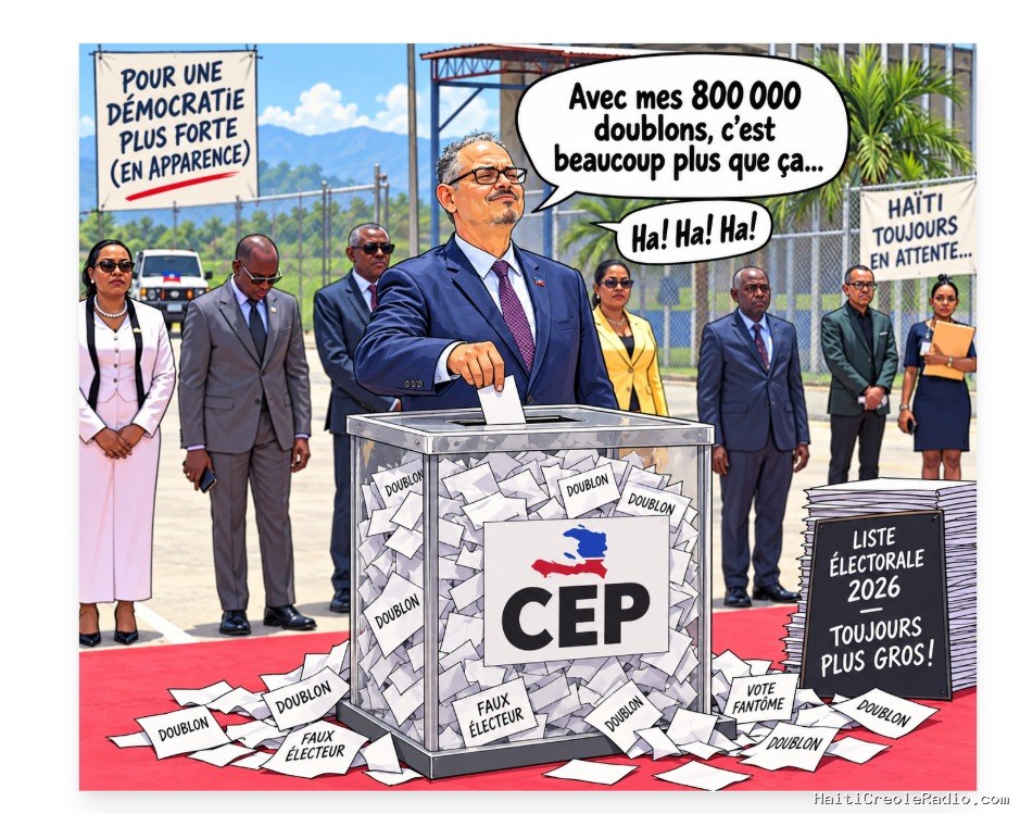 Haïti | Elections : à 80 jours du 13 décembre, seulement 664 583 électeurs inscrits jeudi soir, selon les données du CEP