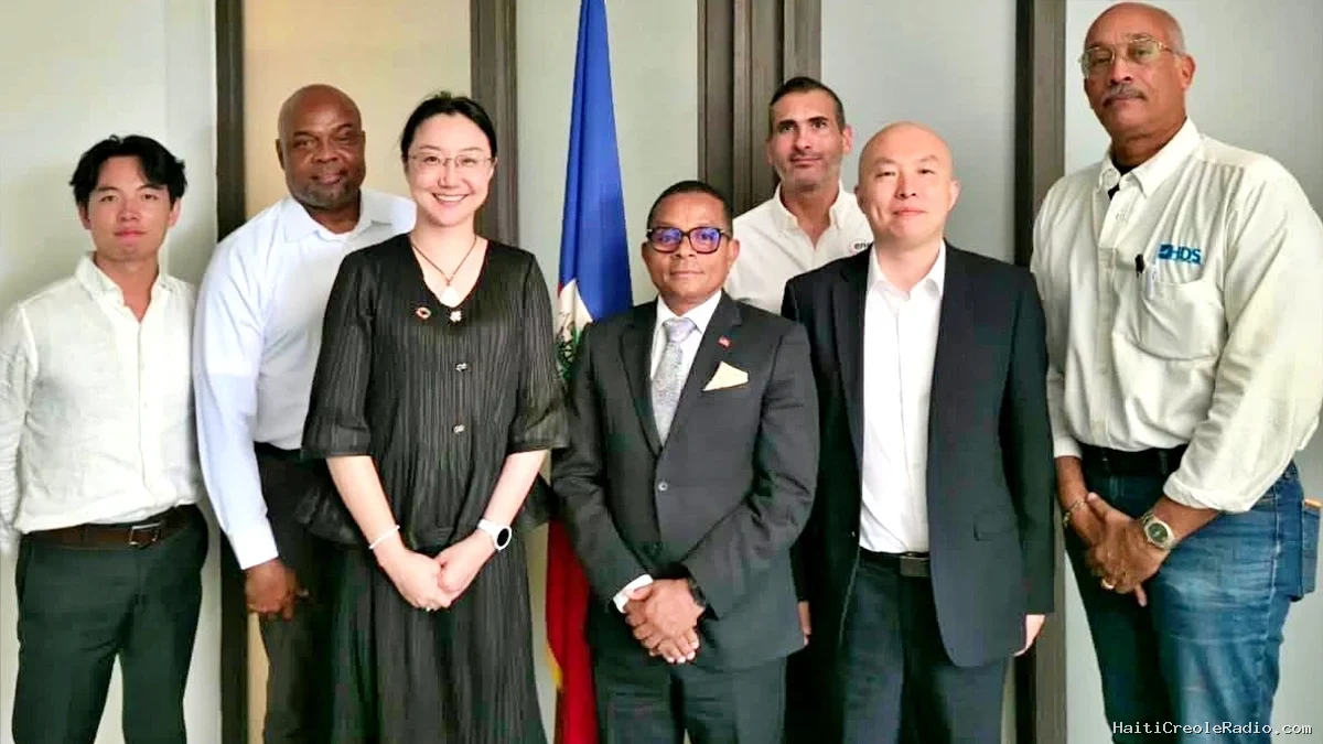 Haïti - Énergie verte : Échange stratégique entre le Ministère des Travaux Publics et la compagnie Huawei