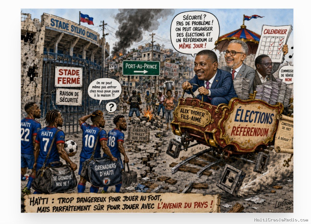 Haïti interdite aux Grenadiers, ouverte aux urnes : l’ivresse électorale de Fils-Aimé et de Jacques Desrosiers