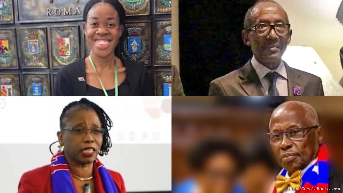 Haïti - Italie : Quatre personnalités haïtiennes honorées en Italie