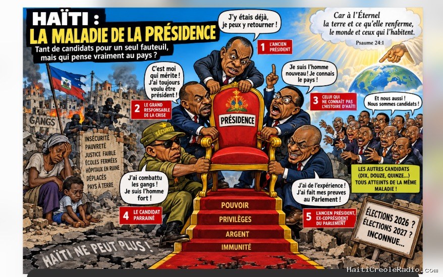 Haïti : l’épidémie présidentielle