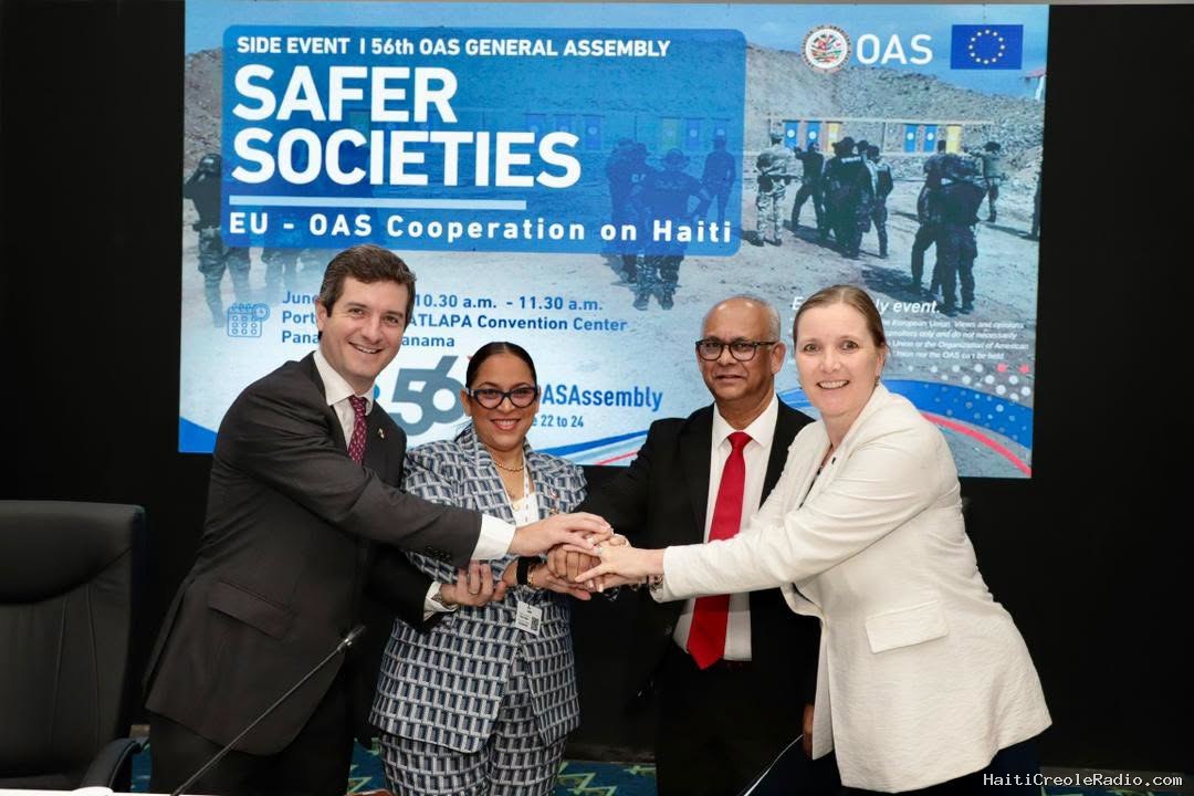 Haïti : l’UE et l’OEA lancent un projet de cinq bases avancées pour soutenir la police