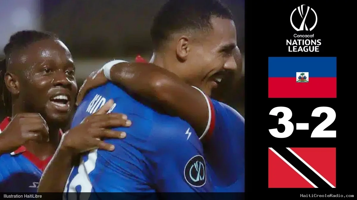 Haïti - Ligue des Nations 2026 : Victoire des Grenadiers [3-2] contre les Soca Warriors de Trinidad et Tobago