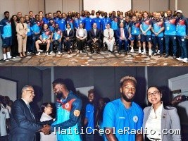 Haïti - Mondial 2026 : Le Premier Ministre a rendu visite aux Grenadiers la veille de leur entrée en lice