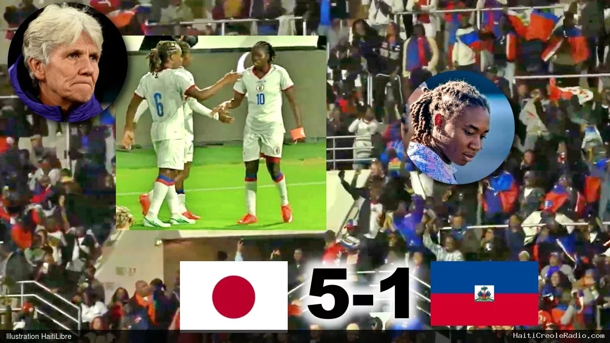 Haïti - Prépa. Brésil 2027 : Victoire écrasante du Japon sur Haïti [5-1] (vidéo)