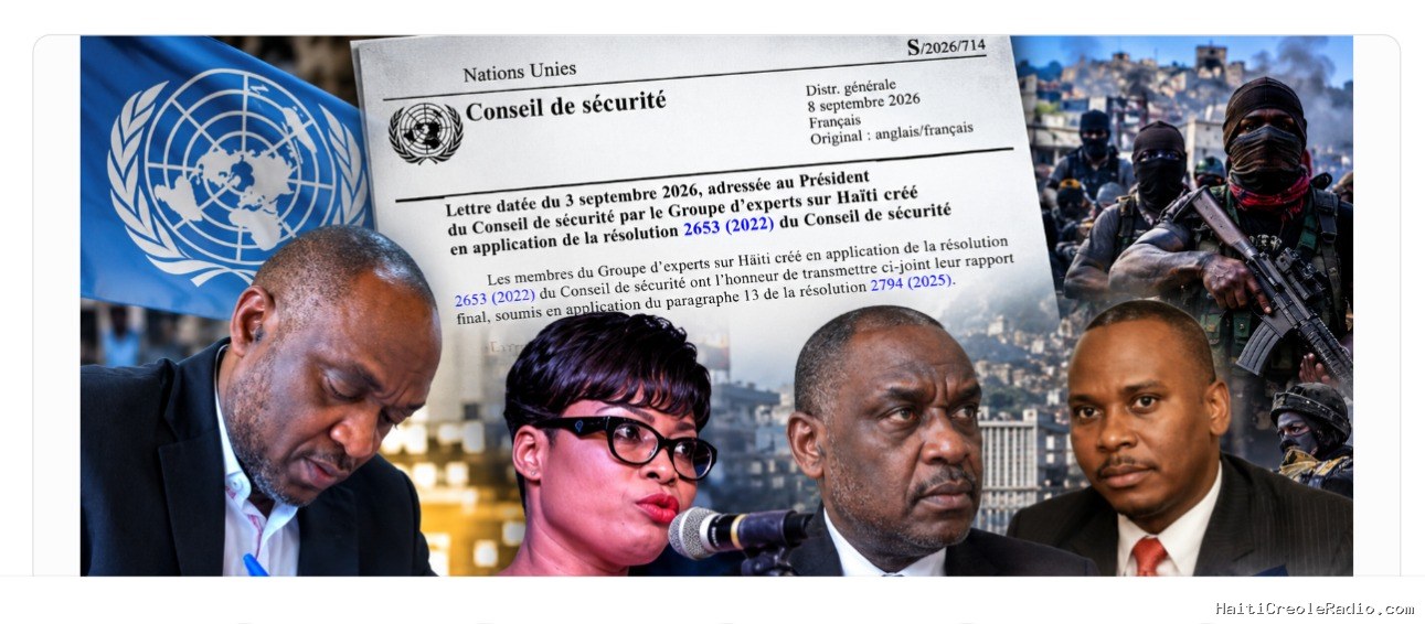 Haïti | Rapport de l’ONU : Rosemila Petit Frère, Nenel Cassy et Youri Latortue cités, entre autres, dans les réseaux de soutien aux gangs criminels