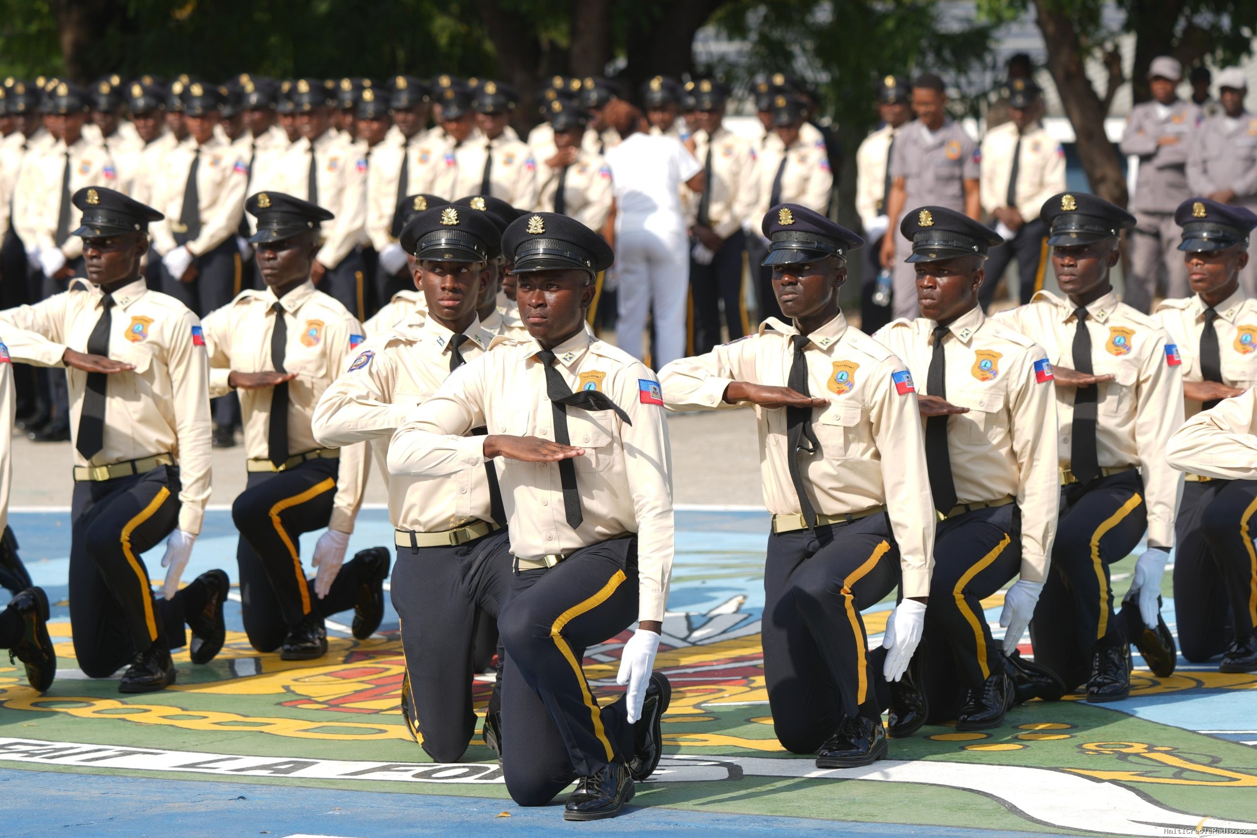 Haiti says it is halfway toward goal of training 4,000 police officers