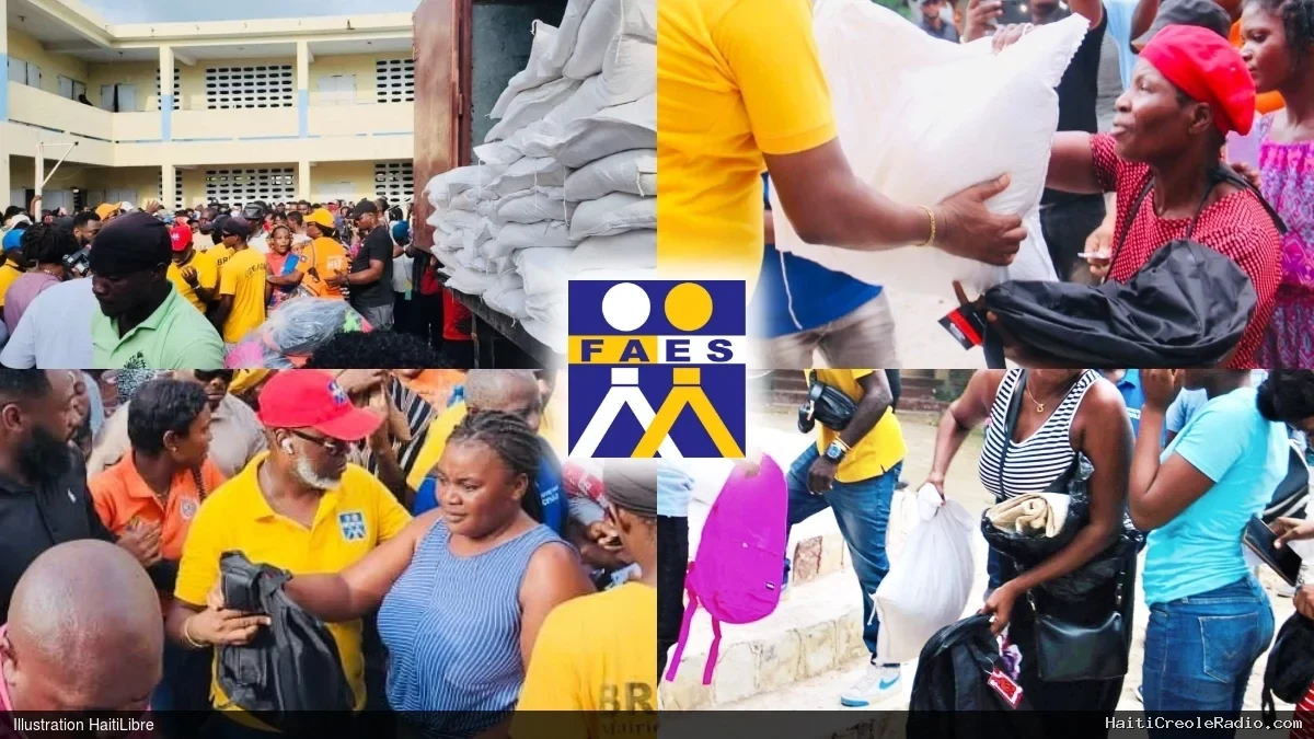 Haïti - Social : 30,500 kits déjà distribués par le FAES au bénéfice des familles les plus vulnérables