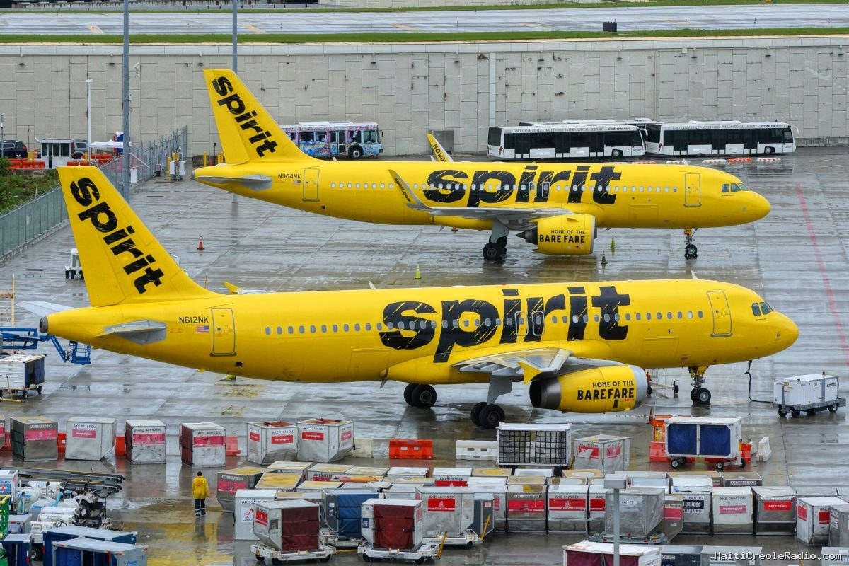 Haïti : Spirit Airlines suspend ses activités et annule tous ses vols0