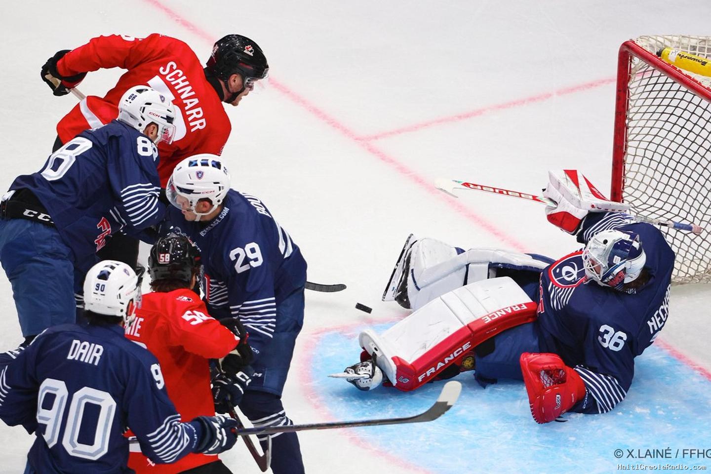 Hockey sur glace aux JO 2030 : grâce à un France-Canada de gala, Paris renoue avec ses rêves d’olympisme
