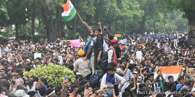 Inde : mobilisée dans la rue, la génération Z ne relâche pas la pression sur le gouvernement