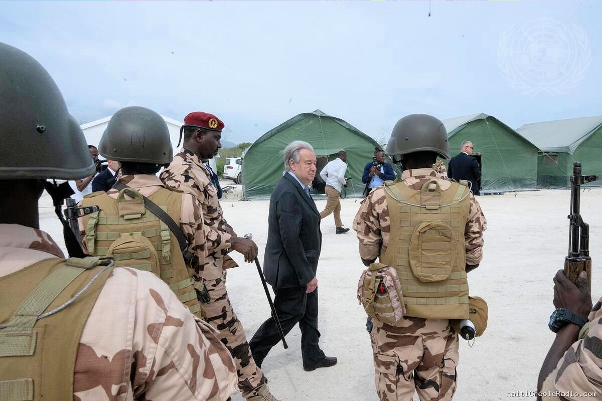 Is There No UN Money to Support the Gang Suppression Force?