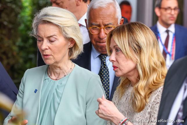 Italie-UE : la lettre de Meloni à von der Leyen, “une sorte de menace”