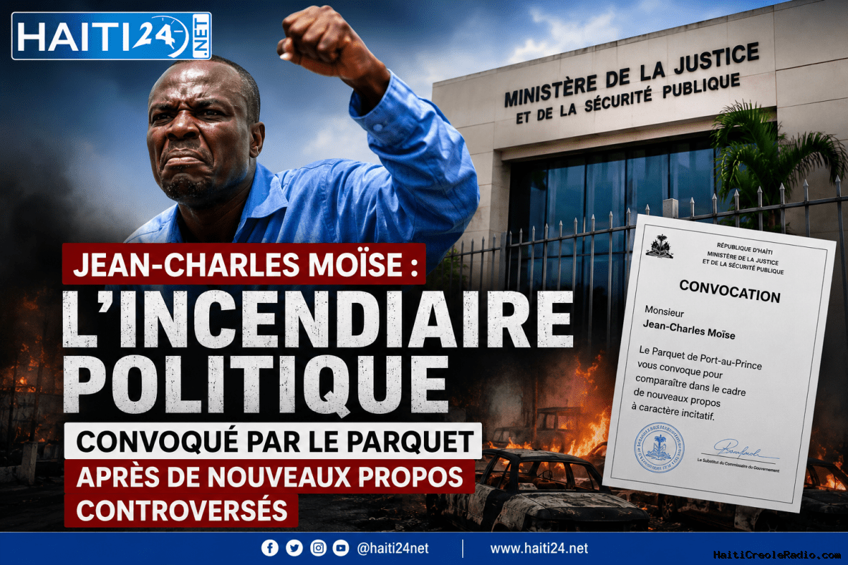 Jean-Charles Moïse : l’incendiaire politique convoqué par le Parquet après de nouveaux propos controversés