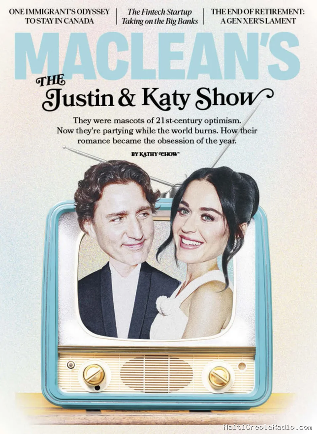 ‘‘Justin Trudeau et Katy Perry font la fête pendant que le monde brûle”