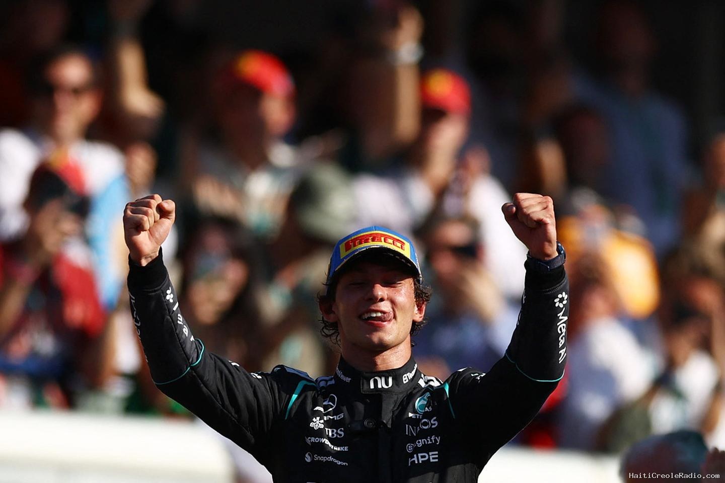 Kimi Antonelli, auteur d’une remontée spectaculaire, remporte un Grand Prix d’Italie de F1 qui a viré au fiasco pour Ferrari