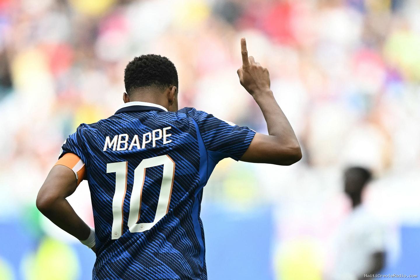 Kylian Mbappé, meilleur buteur de la Coupe du monde 2026 et de l’histoire du Mondial devant Lionel Messi