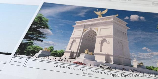 L’arche monumentale voulue par Donald Trump validée par la commission des beaux-arts de Washington