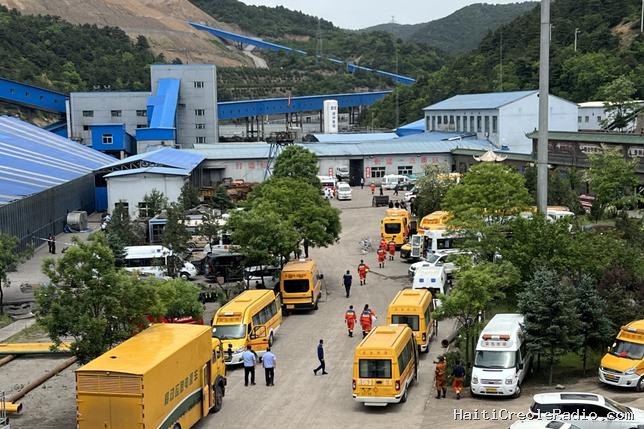 L’explosion d’une mine en Chine cause la mort d’au moins 90 travailleurs