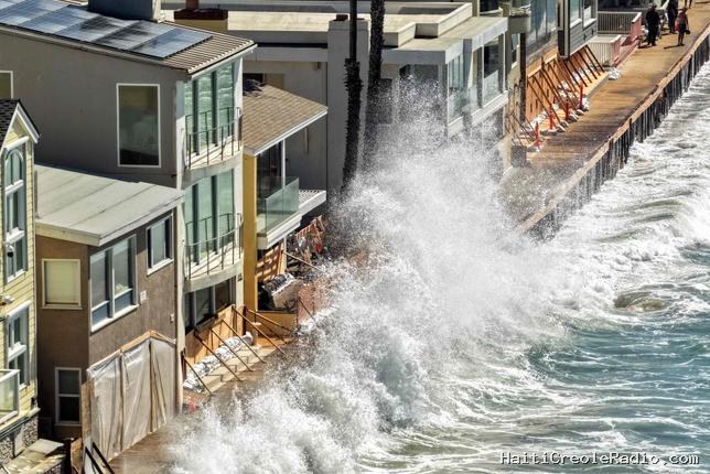 La Californie se prépare à une “imminente” hausse du niveau de l’océan en raison d’une onde géante
