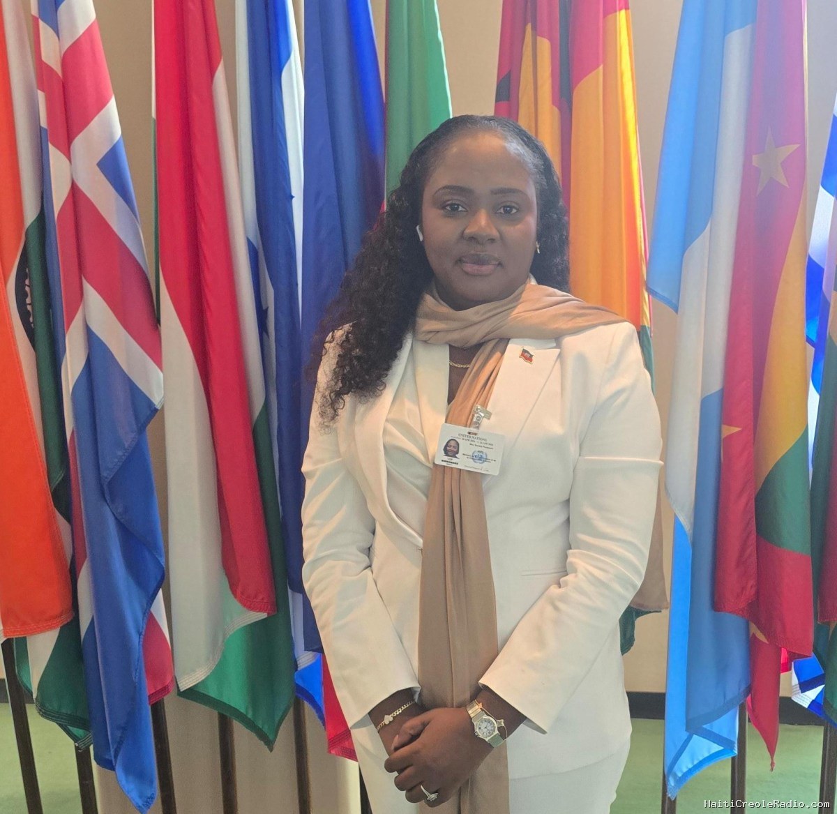 La ministre Sandra Paulemon représente Haïti à la Semaine de la consolidation de la paix de l’ONU
