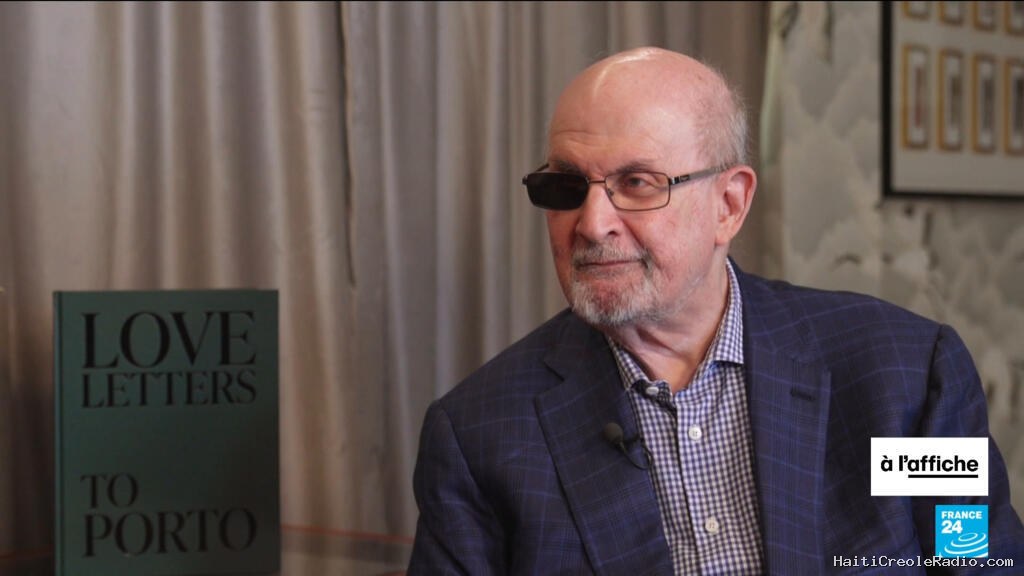 "La plume est plus forte que le couteau" : Salman Rushdie parle de censure et de fiction