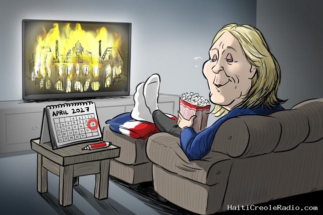 La révolte en France ? Un long spot de campagne pour Marine Le Pen