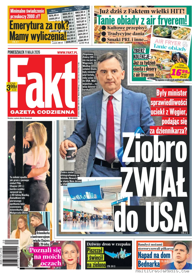 La “ruse” de l’ancien ministre de la Justice polonais pour fuir aux États-Unis