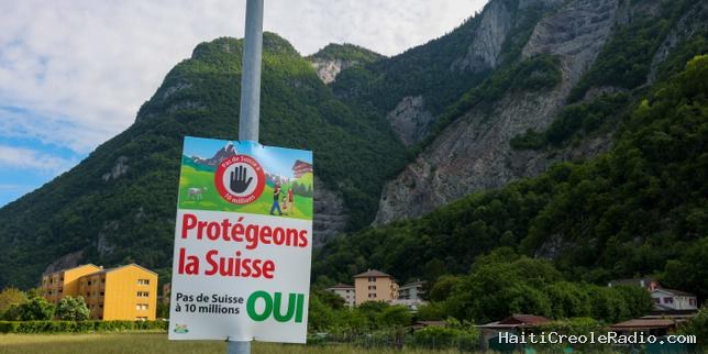La Suisse pourrait devenir le premier pays au monde à fixer un plafond démographique