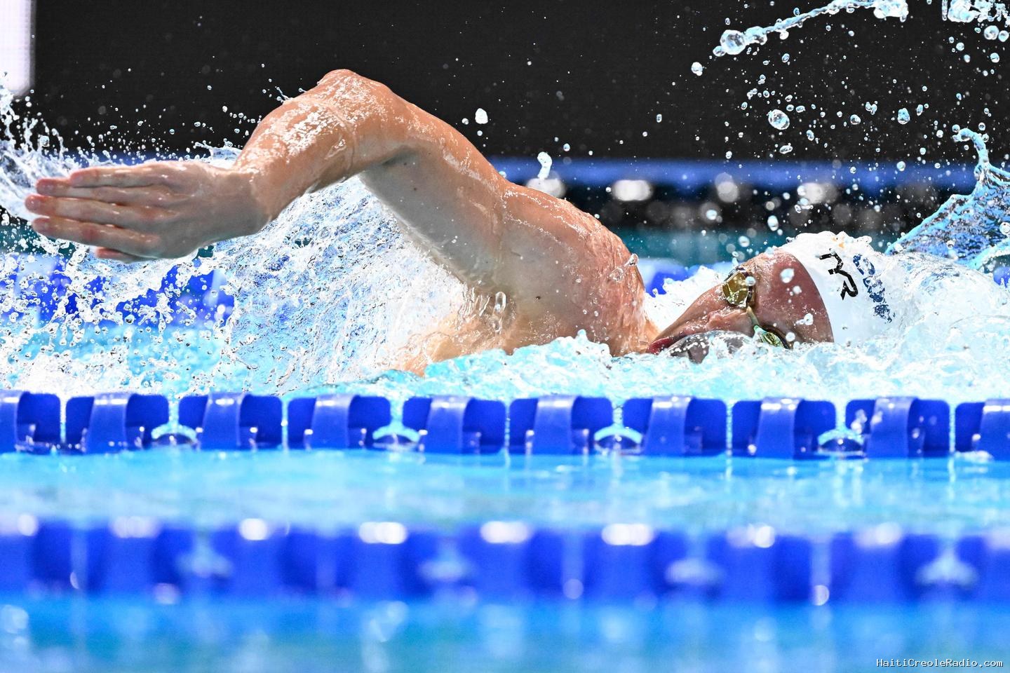 Lancé par un immense Léon Marchand, le relais français du 4 x 200 m nage libre remporte la médaille d’argent aux championnats d’Europe
