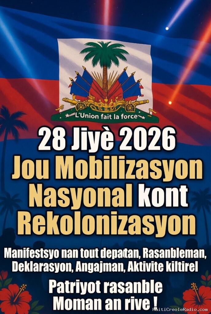 Lancement historique du Mouvement Patriotique Populaire contre la Recolonisation et pour la récupération de la Souveraineté d’Haïti