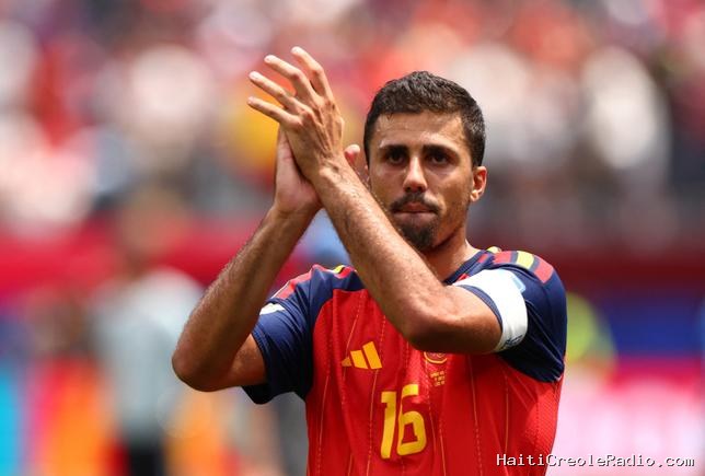 Le capitaine de l’Espagne, Rodri, est un “don pour le football”
