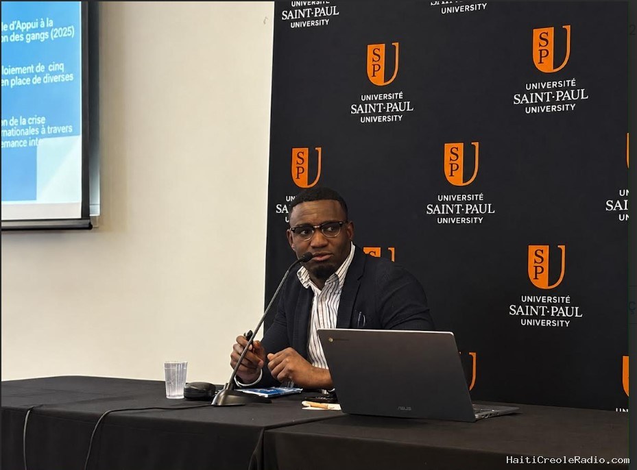 Le jeune haïtien Mathias DEVERT intègre une équipe de recherche au Canada sur la modélisation de l’insécurité ontologique en Haïti
